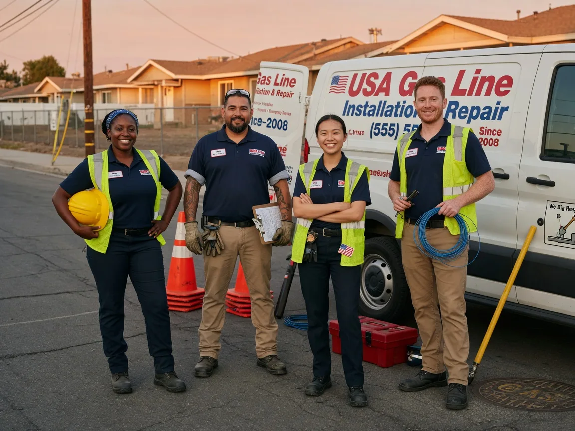 Gas Line Installation company in Chama, CO
